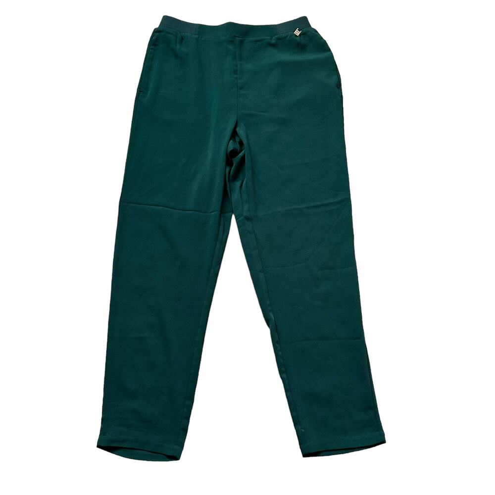 TED BAKER Green Trouser Pants Aliadd Cropped‎ TB 2 NWT Career Bold Classic Pant